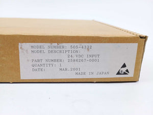 Siemens 505-4332 PLC Digital module 24VDC Input