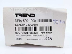 TREND DPIA-500-1000 Differential Pressure Transmitter