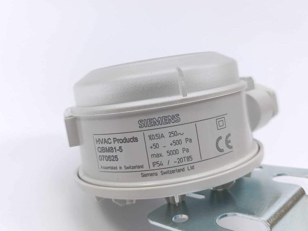 Siemens QBM81-5 Differential Pressure Monitor