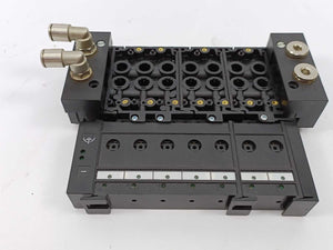 Burkert 8640 Valve Block With 00133012, 00133013 & 00131657