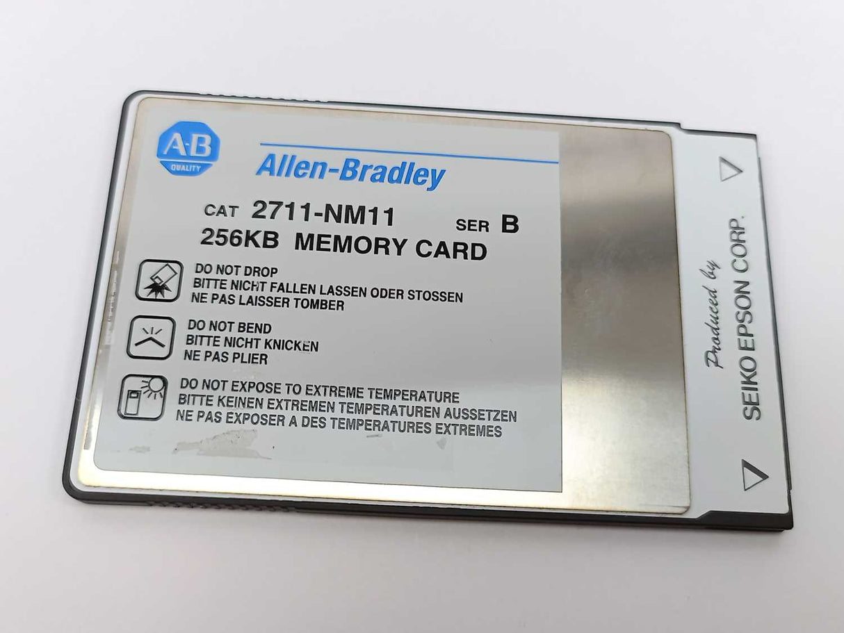 AB 2711-NM11 Ser. B 265KB Memory Card