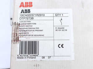 ABB 1SCA022371R2910 OTP75T3B Safety Switch