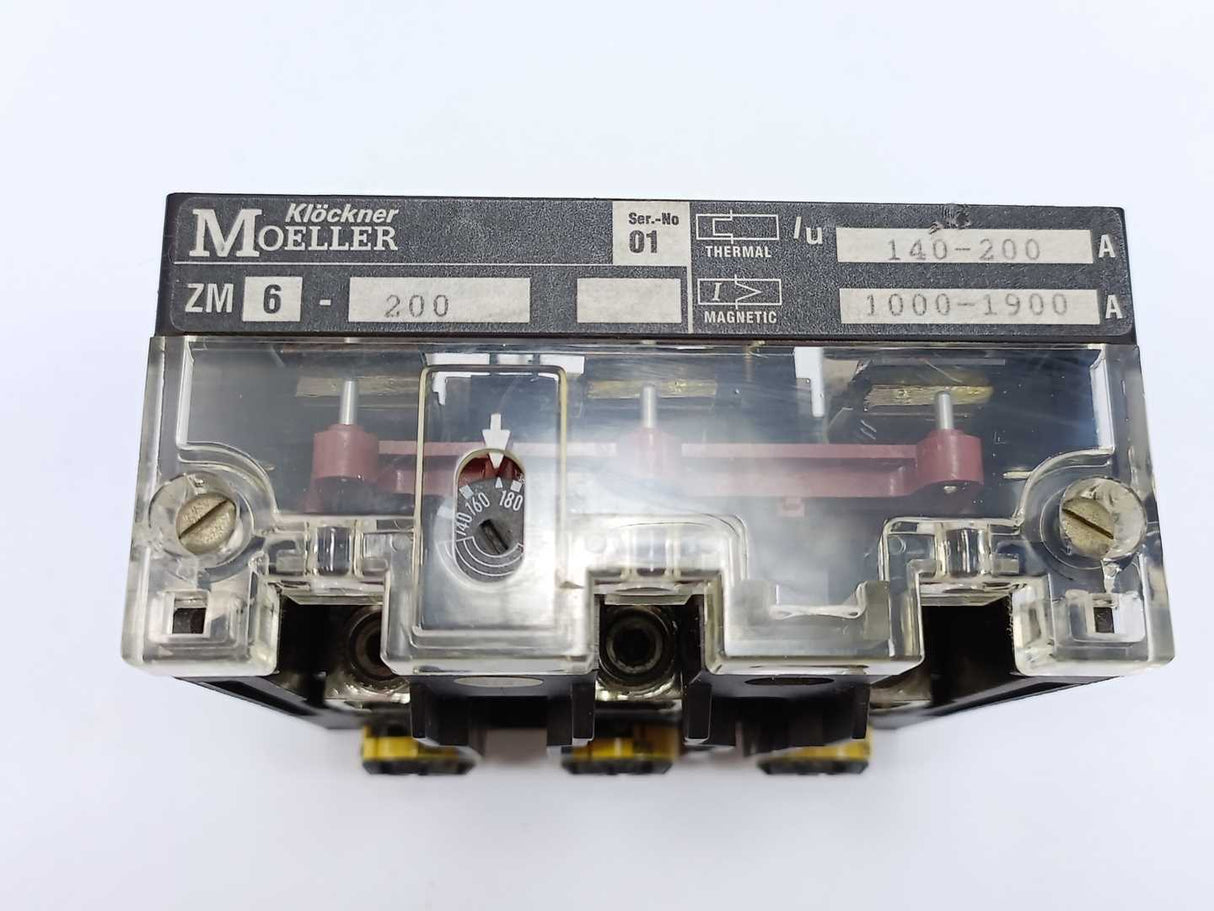 Klockner Moeller ZM6-200 Circuit Breaker