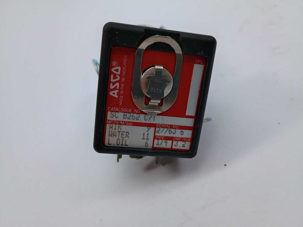 ASCO SC B262 C71 Solenoid Valve