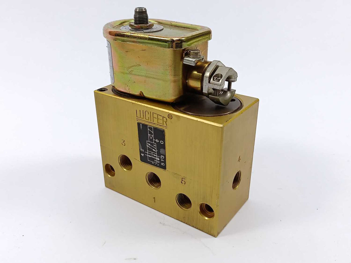 Lucifer 341B 01 S 34 Solenoid Valve, Coil: 8W 485100 010