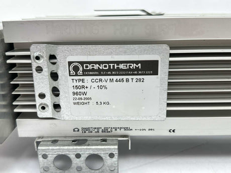 Danotherm CCR-V M 445 B T 282 CCR-V M 445 C B T 300R