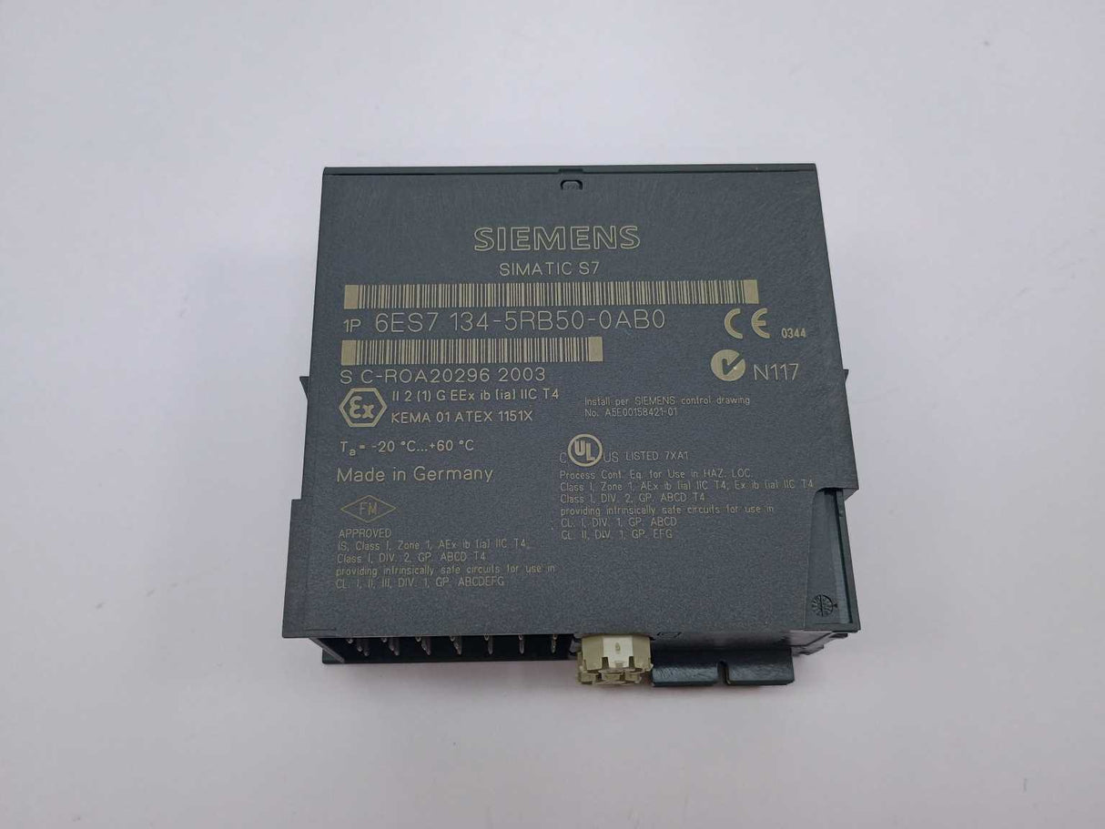 Siemens 6ES7134-5RB50-0AB0 Simatic analog input