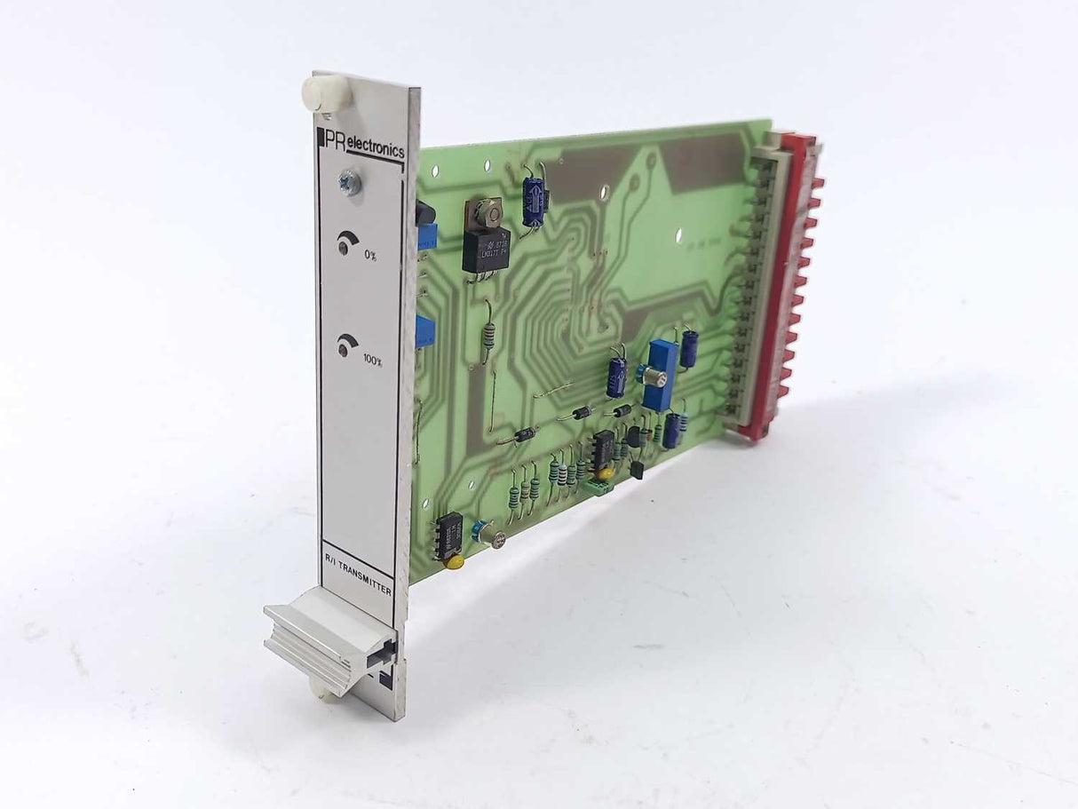 PR Electronics 2402-L1 R/I Transmitter. Input: 0-100°C, Out: 0-20mA/0-1V