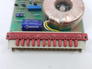 PR Electronics 2402-L2M R/I Transmitter. Input: 0-20°C, Out: 4-20mA/0,2-1V