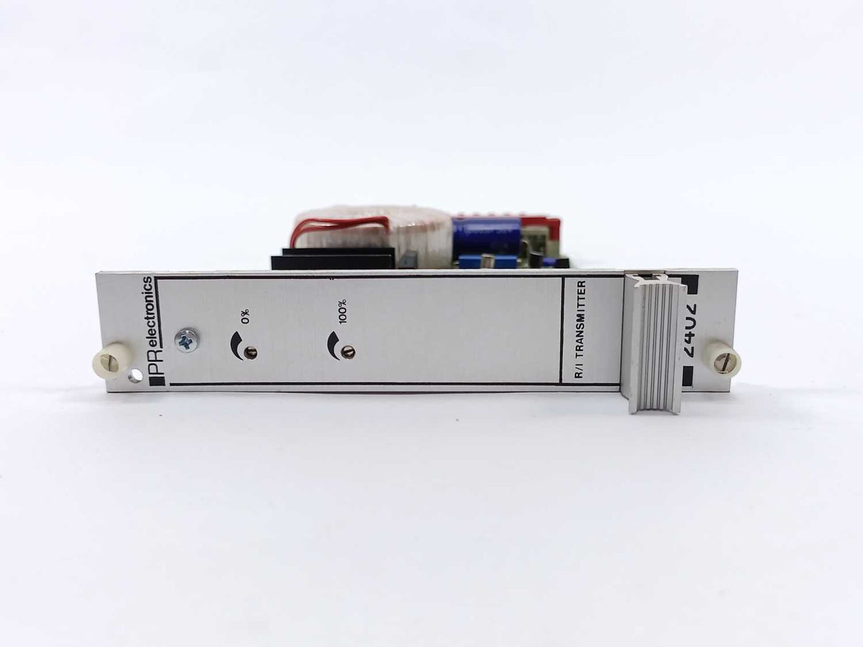 PR Electronics 2402-L2M R/I Transmitter. Input: 0-150°C, Out: 4-20mA/0,2-1V