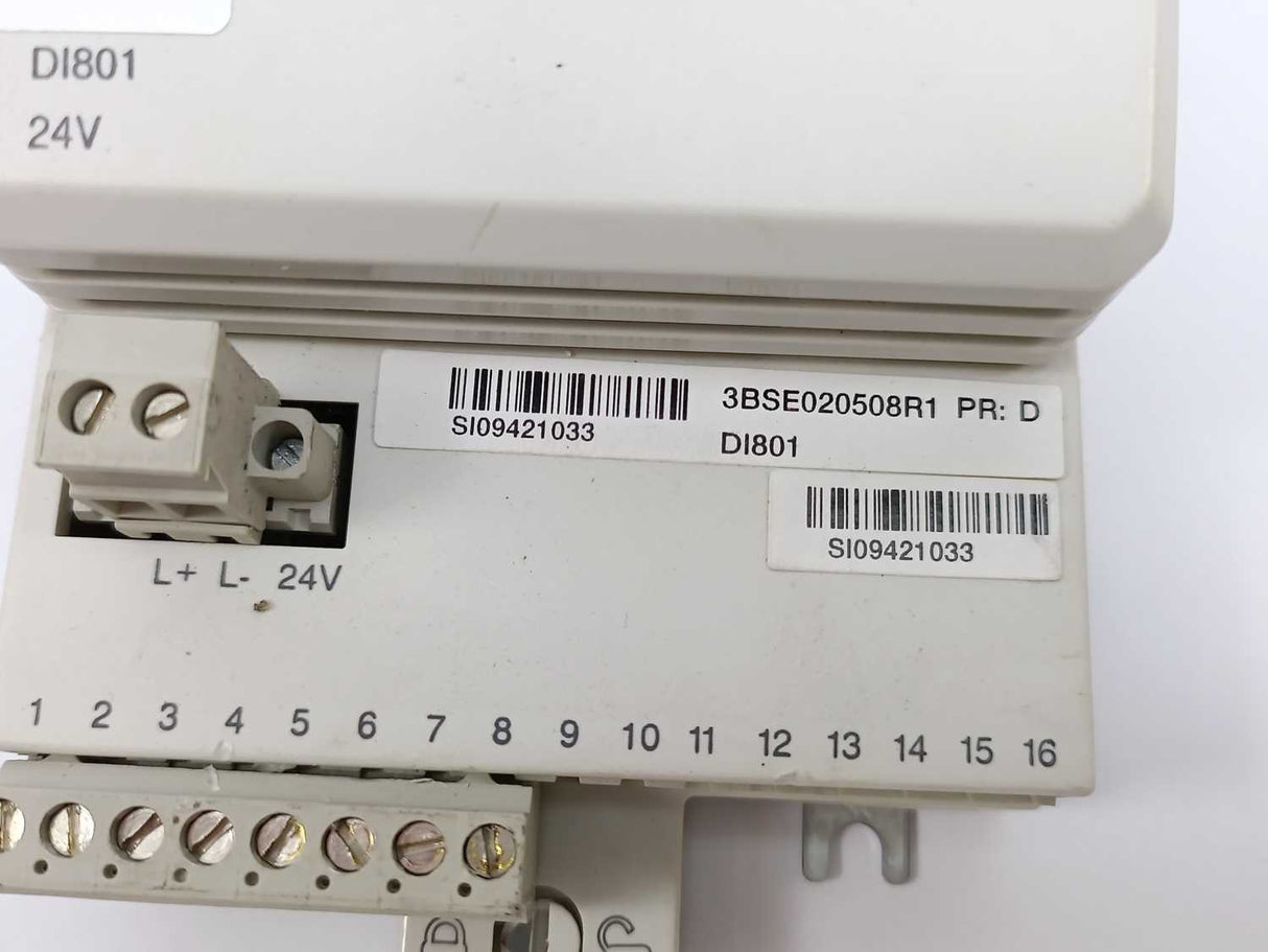 ABB 3BSE020508R1 DI801 Input Module