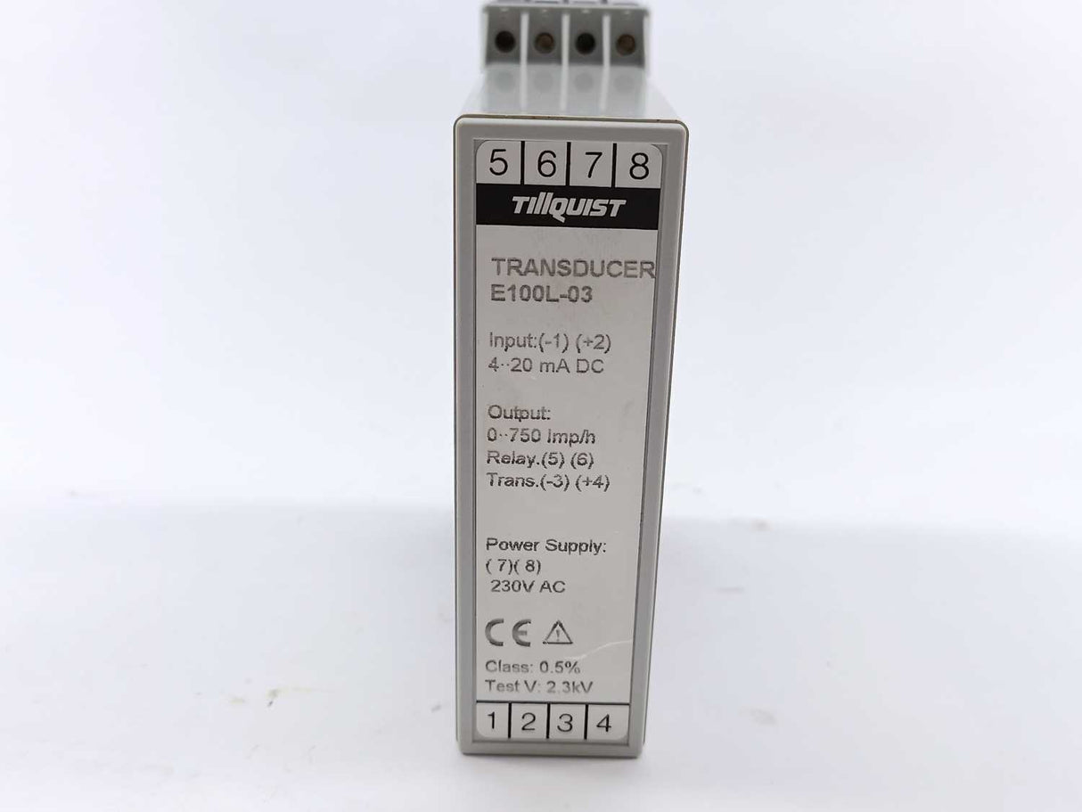 Tillquist E100L-03 Transducer