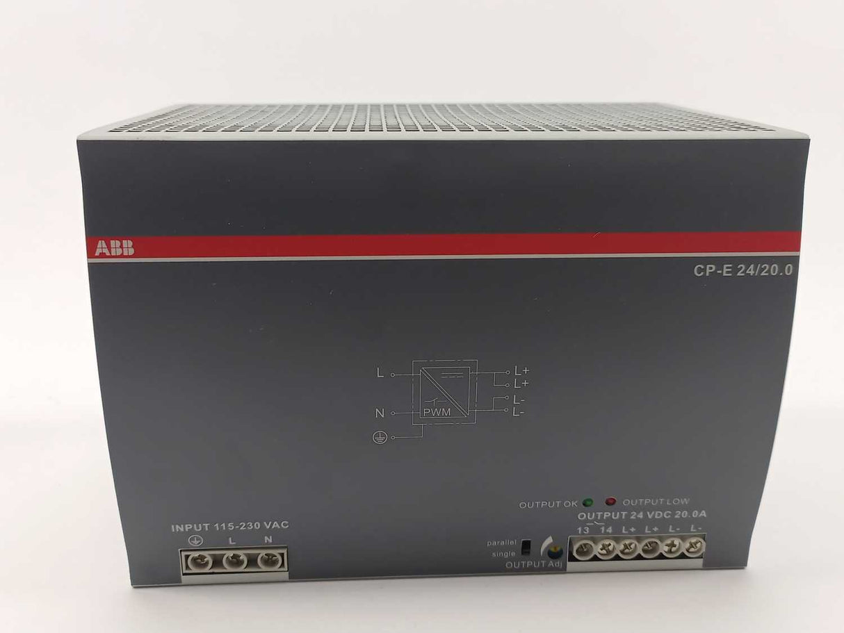 ABB 1SVR427036R0000 CP-E 24/20.0 24V/20A Power Supply