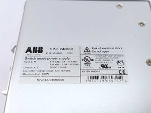 ABB 1SVR427036R0000 CP-E 24/20.0 24V/20A Power Supply