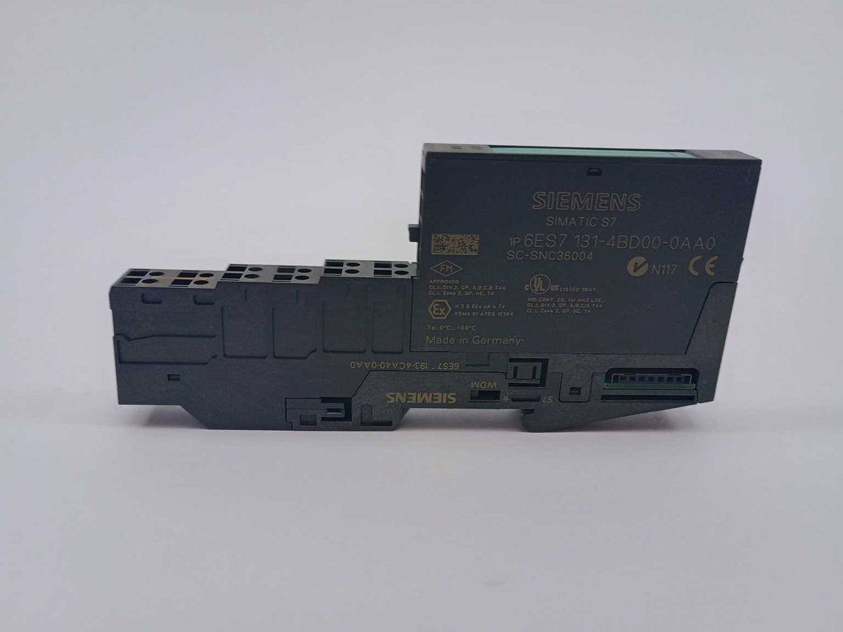 Siemens 6ES7 131-4BD00-0AA0 & 6ES7193-4CA40-0AA0 4 Pcs