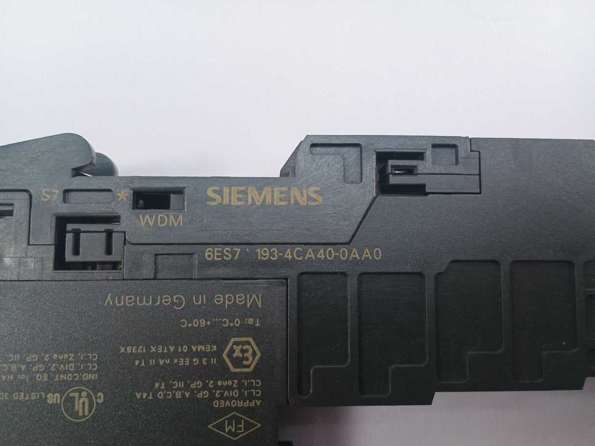 Siemens 6ES7 131-4BD00-0AA0 & 6ES7193-4CA40-0AA0 4 Pcs