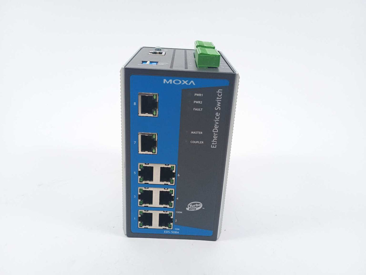 Moxa EDS-508A EtherDevice Switch, Layer 2 Managed Switch