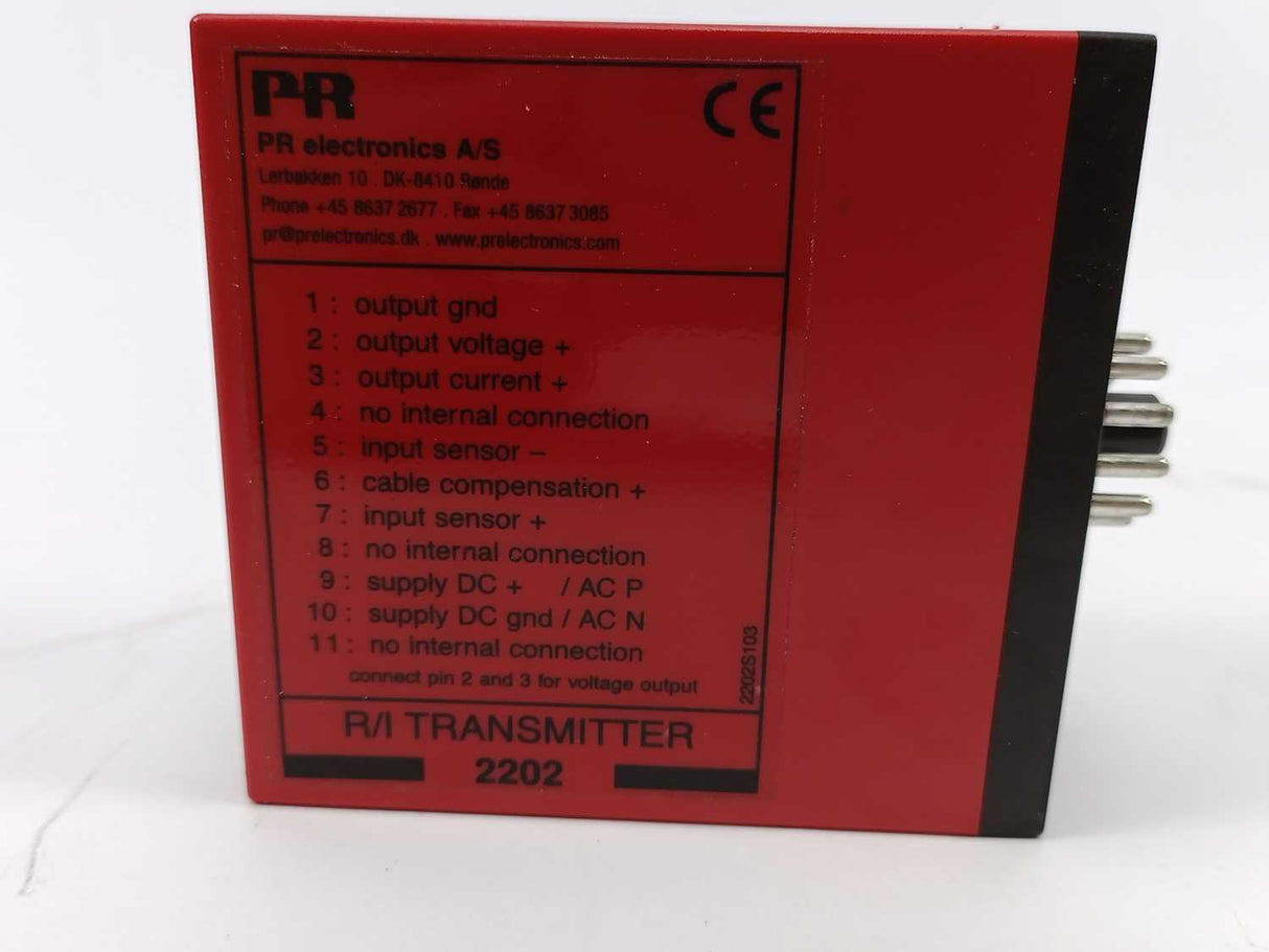 PR Electronics 2202L1D R/I Transmitter