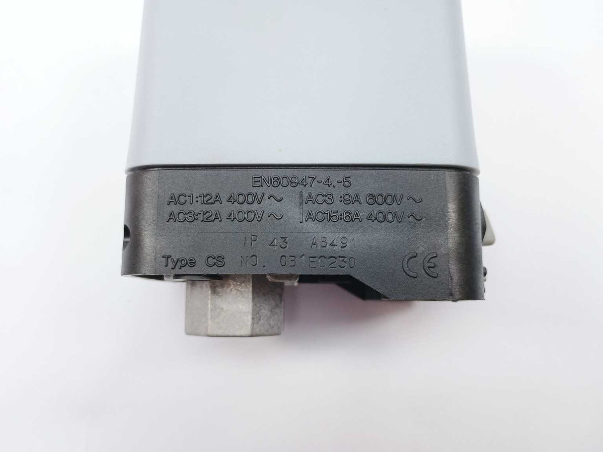 Danfoss 031E023066 Pressure switch, CS