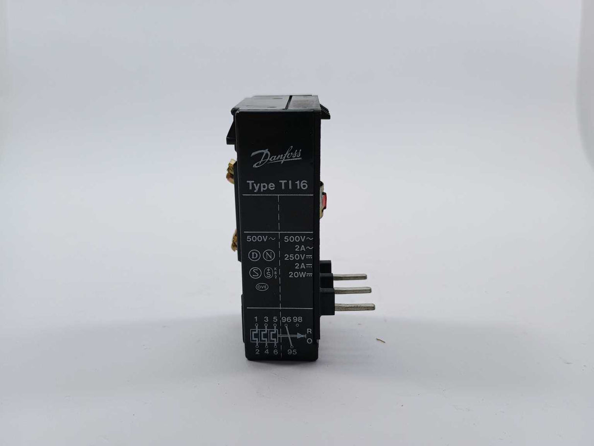 Danfoss 047H0100 TI 16 THERMAL OVERLOAD RELAY CONTACT 0,13-0,20A