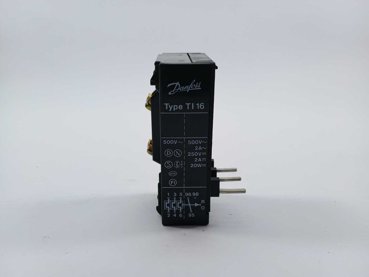 Danfoss 047H0101 TI 16 THERMAL OVERLOAD RELAY CONTACT 0,19-0,29A