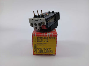 Danfoss 047H0211 OVERLOAD RELAY TI 16 DOL 8.0-12 A Y/D 13-20.8 A