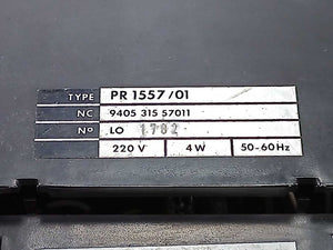 Philips PR1557/01 Operating Display