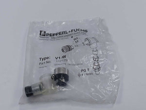 Pepperl+Fuchs 117129 V1-W Female , field-attachable M12 Connector