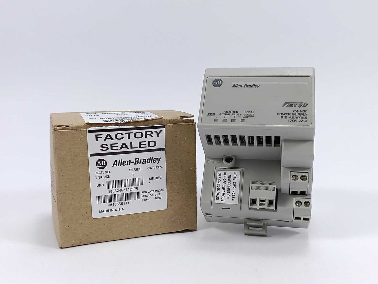 AB 1794-ASB SER. E S/F REV. H POWER SUPPLY RIO ADAPTER