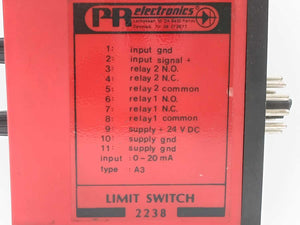 PR Electronics 2238 A3 Limit Switch