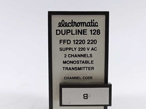 Electromatic FFD 1220 220 SUPPLY 220 V AC, 2 CHANNELS, MONOSTABLE TRANSMITTER