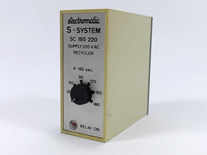 Electromatic SC 195 220 S-SYSTEM SUPPLY 220 V AC, RECYCLER 8-180 sec.