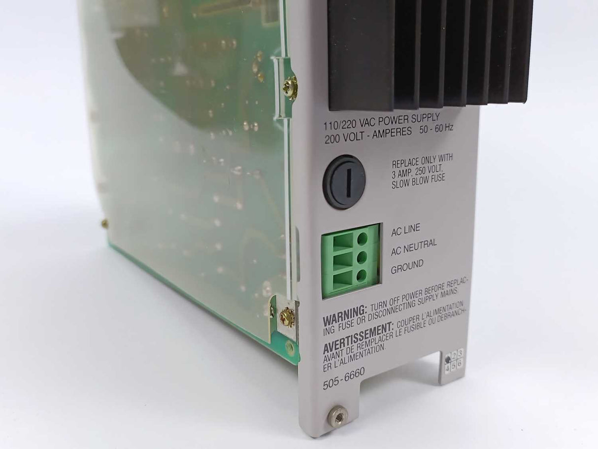 Siemens 505-6660 Simatic 505 110/220VAC Power supply