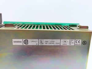 Siemens 505-6660 Simatic 505 110/220VAC Power supply