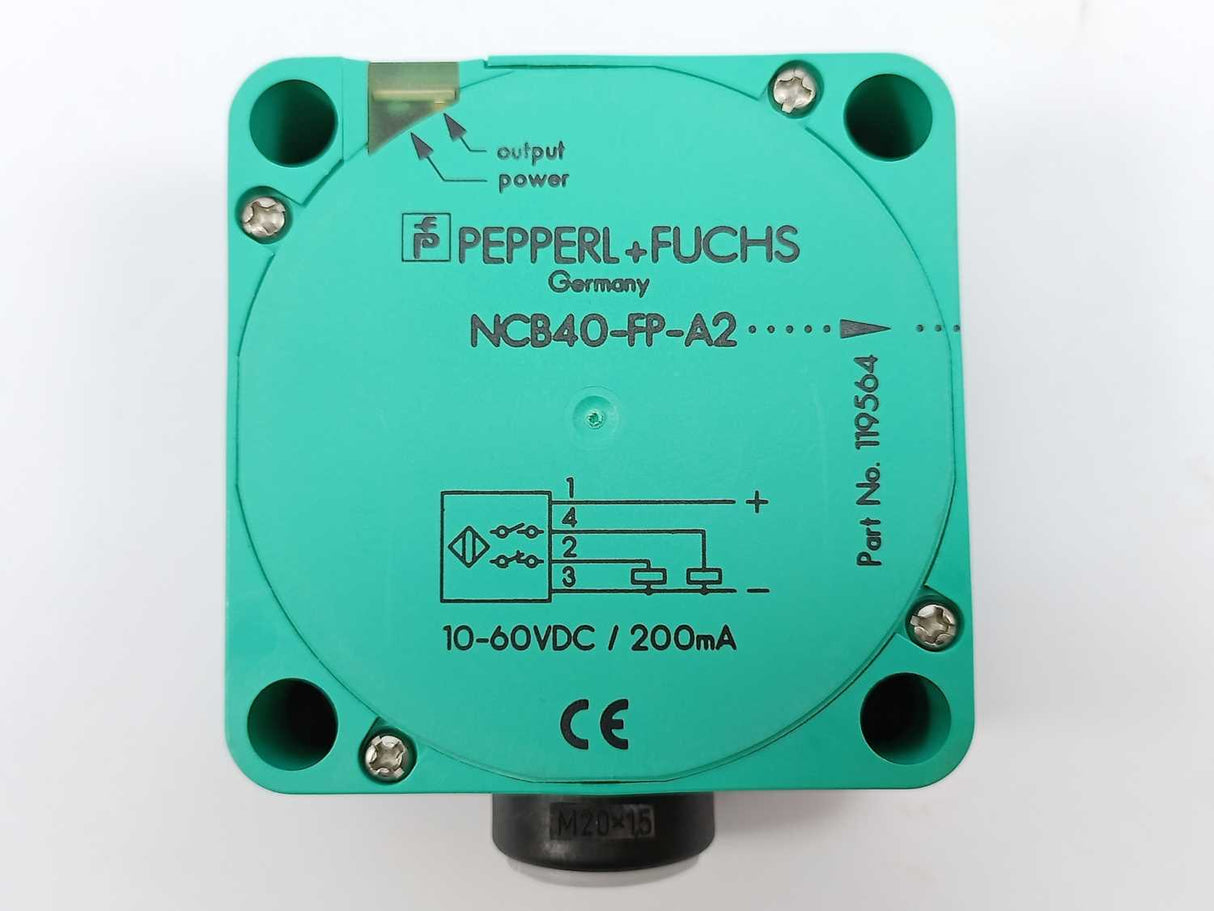 Pepperl+Fuchs 108423S Proximity sensor NCB40-FP-A2P1