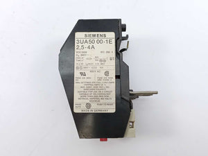 Siemens 3UA5000-1E Overload Relay 2.5-4A