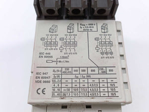 Klockner Moeller ZM-32-PKZ2 Manual Motor Protector