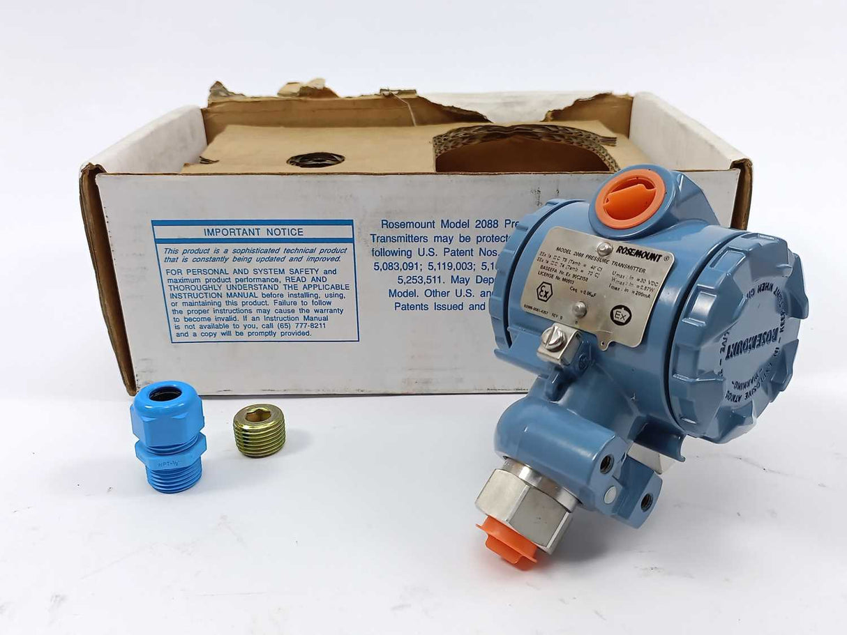 Rosemount 2088G1A22A1B4I1 PRESSURE TRANSMITTER