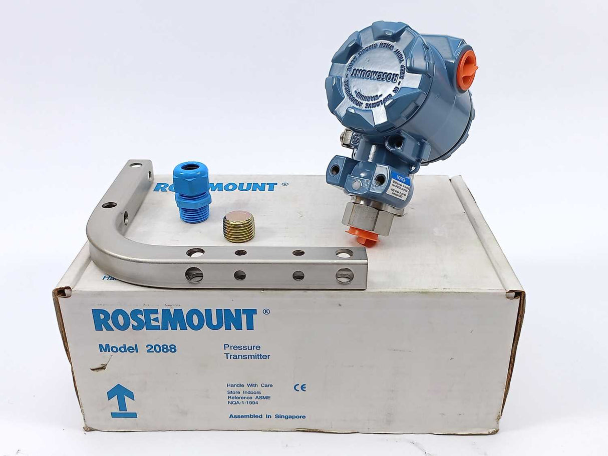 Rosemount 2088G1A22A1B4I1 PRESSURE TRANSMITTER 9704033/001.01