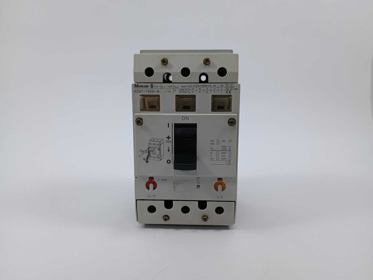 MOELLER NZM7-160N-M 160A Circuit Breaker