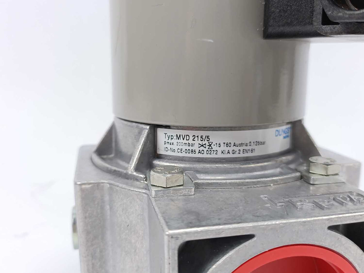 DUNGS MVD 215/5 Single-Stage Safety Solenoid Valve pmax. 200mbar.