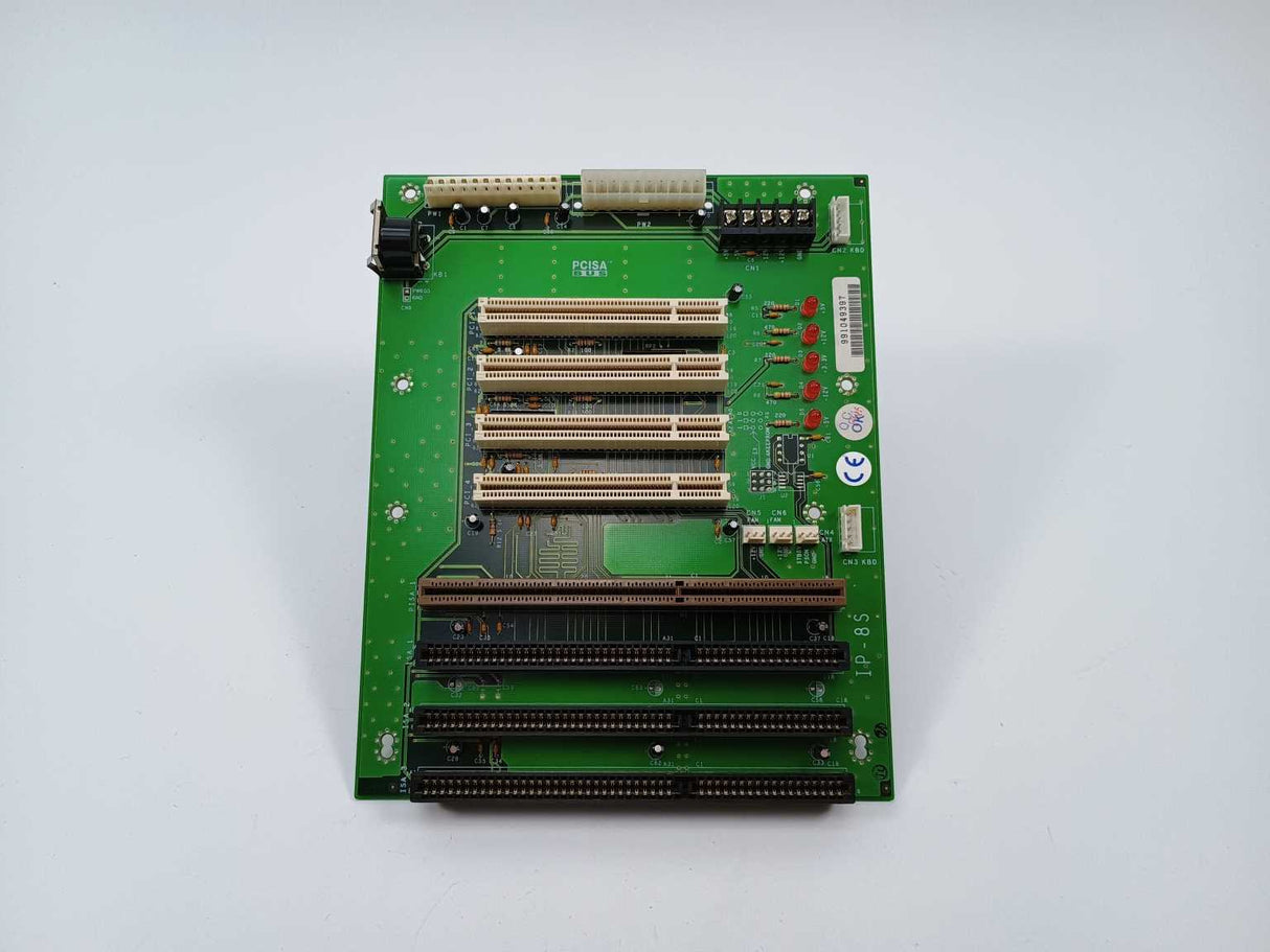 IP-8S 8-slot backplane with four PCI slots and three ISA slots