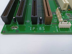 IP-8S 8-slot backplane with four PCI slots and three ISA slots