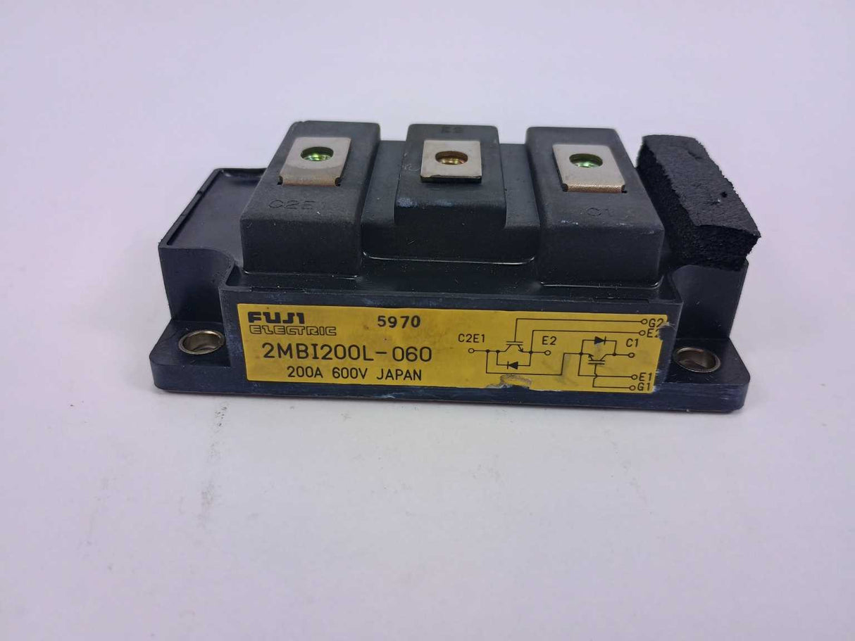 Fuji Electric 2MBI200L-060 IGBT MODULE 200A 600V