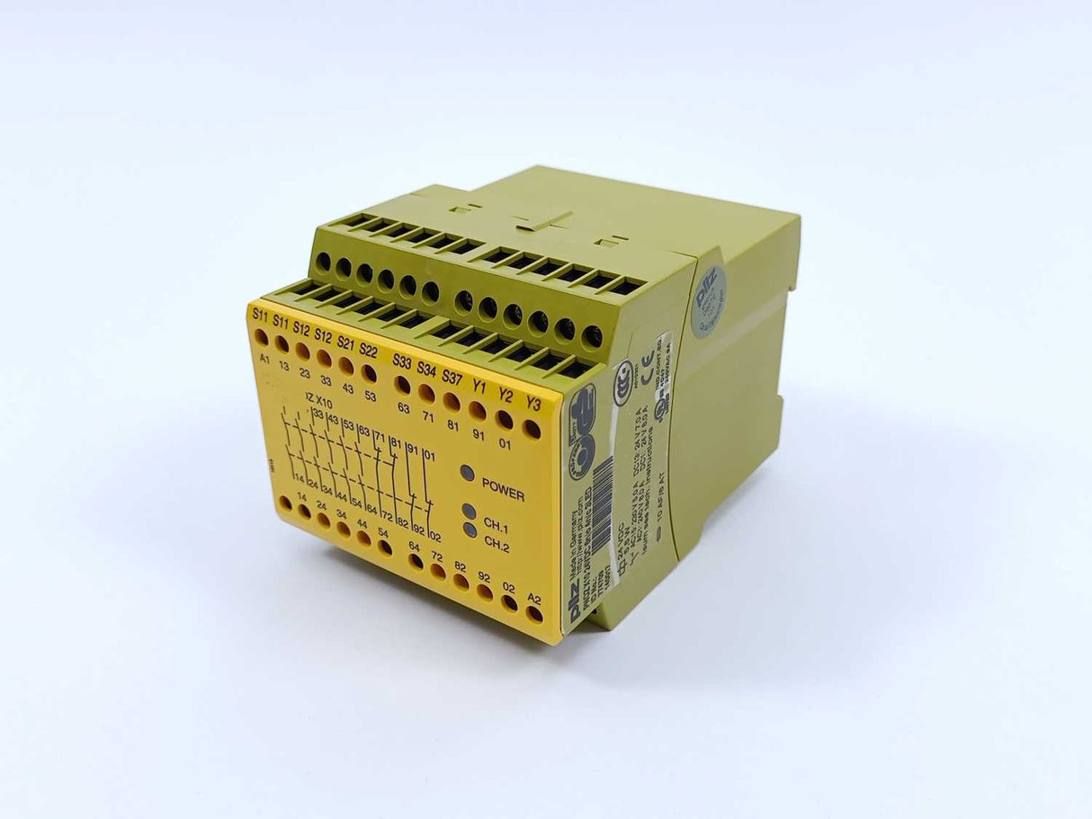 Pilz 774709 PNOZ X10 24VDC 6n/o 4n/c 3LED Safety relay