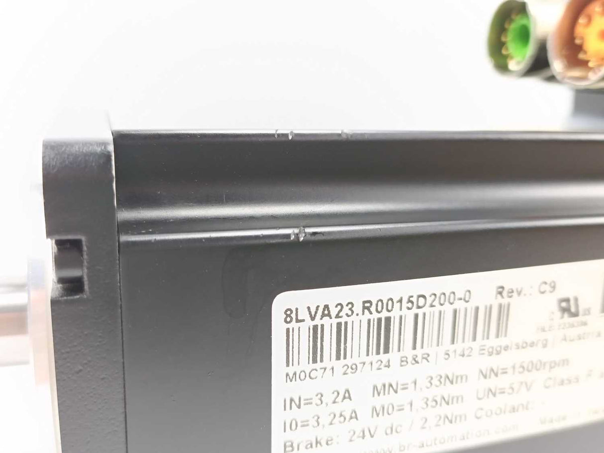 B&R 8LVA23.R0015D200-0 SERVO MOTOR