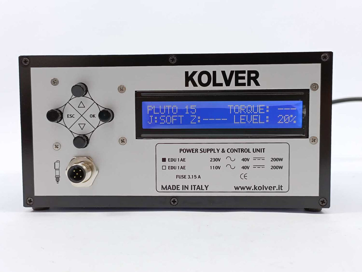 KOLVER 030000 EDU 1AE Power Supply & Control Unit