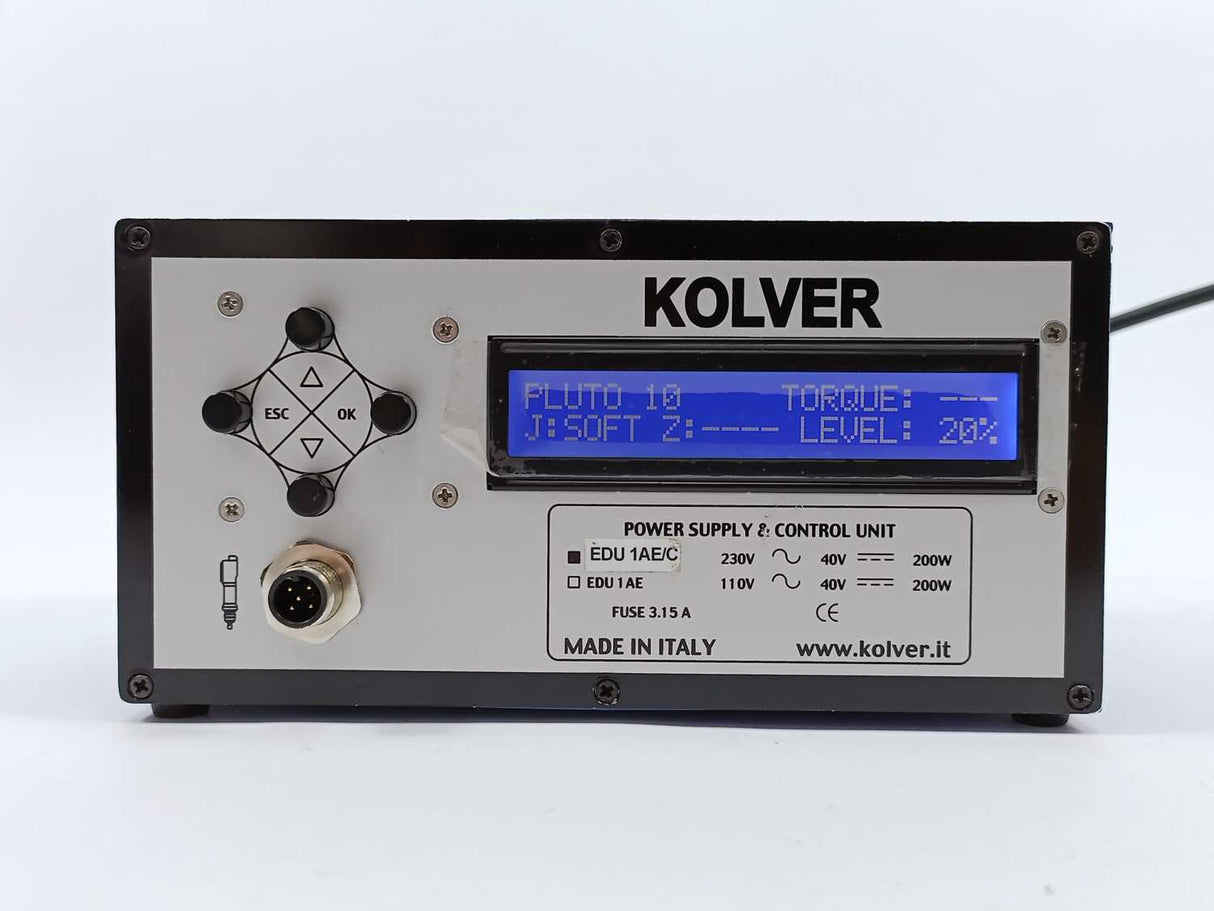 KOLVER 030000/C EDU 1AE/C Power Supply & Control Unit