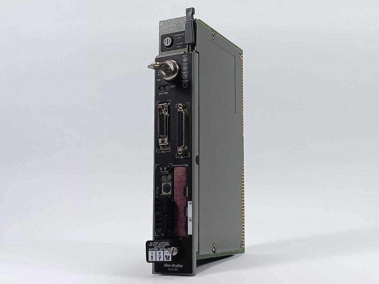 AB 1785-L80E/E Ser: E, F/W Rev: B.2, PLC-5/80 ETHERNET PROCESSOR MODULE