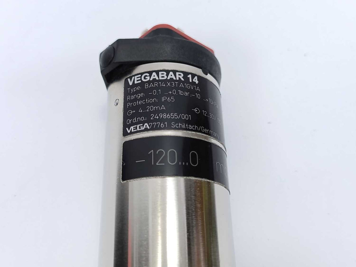 Vega BAR14.X3TA1GV1A Vegabar 14 Pressure Transmitter 2498655/001